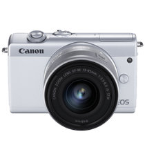 佳能数码相机EOSM200(EF-M15-45 IS STM)套机白