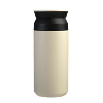 lanpiind 郎品 304不锈钢日系原宿保温杯咖啡杯350ml(米色 原宿杯350ml)