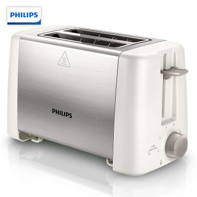 飞利浦（PHILIPS）烤面包机 多士炉家用烤面包机全自动不锈钢吐司机 HD4825/02(HD4825/02)