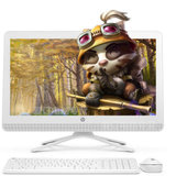 惠普(HP)20-c026cn 19.5英寸一体机电脑(J3710 4G 1TB 集显 Win10 高清屏 白色)
