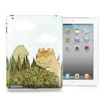 SkinAT草丛二怪iPad23G/iPad34G背面保护彩贴