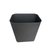 滋仁 方形垃圾桶家用厨房办公室用小垃圾桶 灰色(默认 默认)