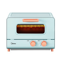 美的（Midea）电烤箱PT1201 双管立体烘烤 60分钟定时 家用多功能烘焙蛋糕机 12L小容量