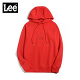 LEE男士连帽长袖卫衣L395103RV80Y(红色 S)
