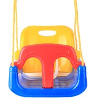 俊采云JYCP53三合一成长型儿童秋千吊椅玩具室内户外儿童健身吊篮（单位：个）(红色 JYCP53)