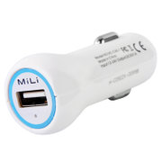 MiLi Smart HC-C60车载充电器（白色）（5V/1A）