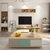 A家家具电视柜茶几组合现代简约大小户型客厅组装可伸缩电视柜JK295(茶几 默认)