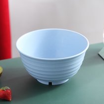 日式拉面碗单个家用创意防摔碗饭碗吃泡面碗北欧餐具大号汤碗面碗(特大号拉面碗【直径17cm*高9cm】北欧蓝色)