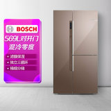 博世(Bosch)BCD-569W(KAF96S62TI)焦糖栗 569升 零度对开门 零度维他保鲜Plus 铂金净风系统 抗菌率99.99%