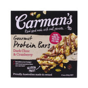 卡曼斯Carman's低热量蛋白棒（有效期至16年12月中旬）(黑巧克力蔓越莓味)