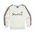 Skechers/斯凯奇新款女童运动长袖T恤 SMAGW18Z085(奶油色)