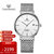天王Twinkle系列钢带机械表时尚男士手表白色GS51016S.D.S.W 国美超市甄选