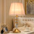圣菲特 现代水晶床头台灯温馨浪漫北欧客厅创意美式装饰卧室灯 sft8053(B款 遥控开关)