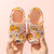 儿童凉拖鞋夏季男女童室内卡通防滑EVA软底中小童宝宝包头洞洞鞋(170（内长17cm） 浅粉色)