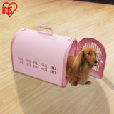 爱丽思IRIS 猫狗手提便携宠物笼 航空箱 外带笼 BL-460(粉色 BL-460)