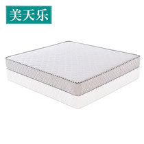 美天乐 天然椰棕床垫进口乳胶床垫1.8米1.5独立弹簧床垫双人美式家具(1800mm*2000mm 默认)