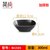密胺塑料面碗面馆专用米线商用麻辣烫创意螺蛳粉拉面黑色仿瓷粉碗(姜黄色 W1505四方碗)
