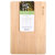 小刘菜板 整木一体裁切 加厚独板型实木砧板 案板 精装进口百年小叶椴木尊贵系列 (50*35*4.5cm）