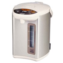 象印(ZO JIRUSHI) 电热水瓶CD-WDH30C-CM自动断电;防干烧五段保温不锈钢快速加热 金属米色3L