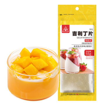川珍吉利丁片55g自定义