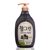 常绿秀手常绿秀手木炭洗涤剂1kg 韩国狮王 厨具果蔬洗洁精 护肤不伤手(韩国进口)