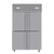 标冰（BIAOBING）SB（QB）-04L*2立式双温厨房四门冰柜 酒店冷藏冷冻冷柜