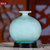 现代简约德化陶瓷复古摆件欧式花瓶家居客厅装饰品大号花瓶瓷器(12cm绿结晶)