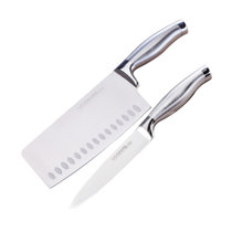 沃生菜刀家用切菜刀不锈钢厨师刀切肉刀厨房刀具组合
