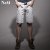 诺奇男装夏季新款男式复古水洗牛仔短裤韩版修身短裤22097(浅蓝白W4 30)
