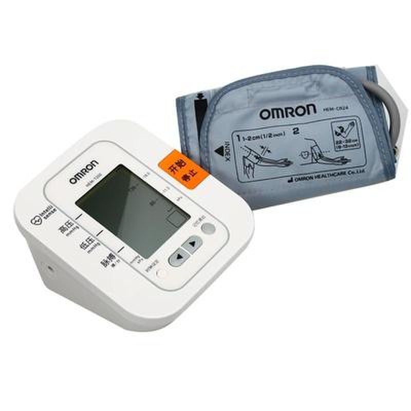 欧姆龙上臂式电子血压计hem-7200 智能加压