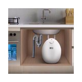 新飞（Frestec）即热式小型厨宝厨房卫生间电热水器家用速热储水(白色6L)