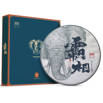 宫明茶叶 普洱茶生茶 霸相 2021年收官春茶大作 巴达山古树生普茶饼357g