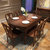 金屋藏娇 餐桌 伸缩餐桌组合 美式实木餐桌 小户型家用饭桌子折叠餐桌(硬椅 一桌四椅)