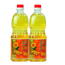 长青树食用油葵花花生油830ml*2瓶新鲜 压榨调和油 小瓶