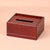 纸巾遥控器收纳盒轻奢木质客厅创意简约纸抽盒桌面茶几家用多功能(粉红色)