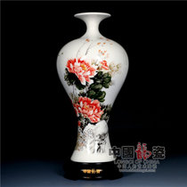 中国龙瓷花瓶开业礼品家居装饰办公客厅瓷器摆件高档工艺商务礼品德化手绘陶瓷SHC0079SHC0079