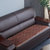 办公室皮沙发垫子四季通用实木沙发坐垫红木质长椅防滑加厚座垫冬