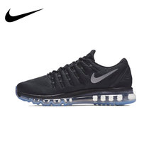 NIKE耐克 AIR MAX 2016 全掌气垫 飞线时尚休闲运动鞋 跑步鞋 男女鞋 806771(黑白)