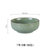 陶瓷餐碗北欧莫兰迪日式米饭碗面碗家用餐具盘子鱼盘西餐盘网红款(7英寸汤碗-莫兰迪薄荷绿)
