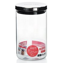 克芮思托NC8399玻璃储物罐珍宝阁多用密封罐茶叶罐收纳罐1100毫升