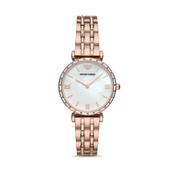 【阿玛尼ar1926时尚品牌表】阿玛 尼女表(armani)佟丽娅同款满天星