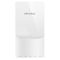 TP-LINK TL-AP1208GI-POE 双频千兆无线AP家用酒店装修接入点面板式入墙IPTV电话线AC1200M