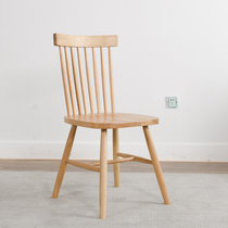 物植 实木白橡木餐椅DG-01(原木色)