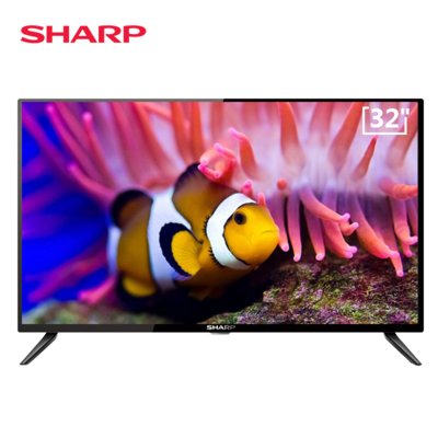 夏普（SHARP）2T-C32ACSA 32英寸 高清 智能网络 8G内存 平板液晶电视 客厅家用壁挂