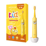 皓齿健儿童声波电动牙刷（黄色） 立体卡通按钮 ·一键简易操作 ·3种清洁模式