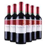 马代苏 智利原瓶进口赤霞珠干红葡萄酒6瓶装