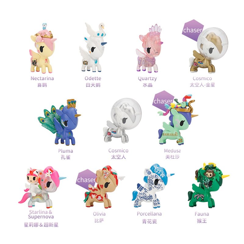 【tokidoki6972407210648模型玩具图片】tokidoki独角兽家族8代