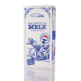 荷高 部分脱脂纯牛奶 1L/盒