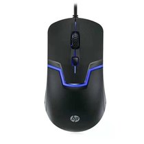 赠品 惠普（HP）惠普 原装USB有线鼠标 背光发光游戏娱乐家用办公鼠标(黑色)