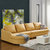 双虎家私 黄色沙发北欧可拆洗简约客厅家具套装L型小户型沙发077(077A灵动黄调 右妃)